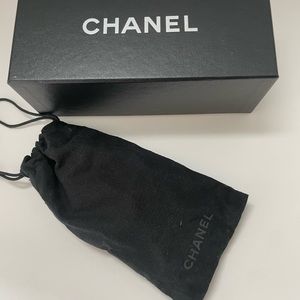 Chanel sunglasses with purple tint lenses